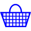 blue cart 38 icon