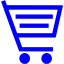 blue cart 63 icon