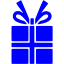 blue christmas 20 icon