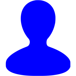 Blue contacts icon - Free blue contact icons