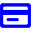 blue credit card 7 icon