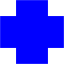 blue cross icon