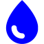 blue droplet icon