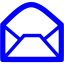 blue email icon