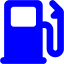 blue gas pump 2 icon