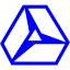 blue google drive icon