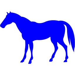 Blue Pony png images