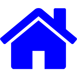 blue house icon