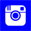 blue instagram 2 icon