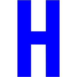 letter h icon