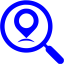 blue local seo icon