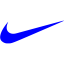 blue nike icon