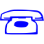 blue phone 59 icon