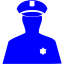 blue police 2 icon