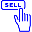 blue sell 2 icon