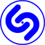 blue shazam 2 icon