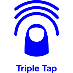 triple tap 2 icon