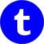 blue tumblr 4 icon