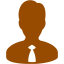 brown administrator icon