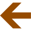 brown arrow 282 icon