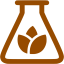 brown biomass icon