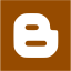 brown blogger 2 icon