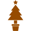 brown christmas 19 icon