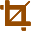brown crop icon