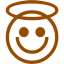 brown emoticon 19 icon