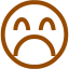 brown emoticon 27 icon