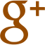 brown google plus icon