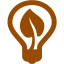 brown greentech icon