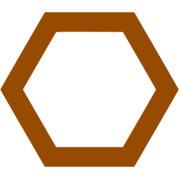 hexagon outline icon