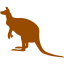 brown kangaroo 5 icon