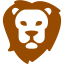 brown lion icon