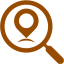 brown local seo icon