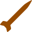 brown missile icon