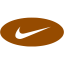 brown nike 3 icon