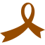 brown ribbon 11 icon