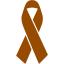 brown ribbon 4 icon