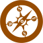 brown safari icon