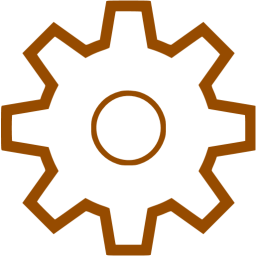 Brown settings icon - Free brown settings icons