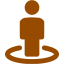 brown street view icon