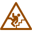 brown warning 25 icon