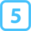 caribbean blue 5 icon