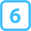caribbean blue 6 icon