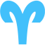 caribbean blue aries icon