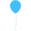 caribbean blue balloon 2 icon