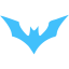 caribbean blue batman 15 icon