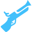 caribbean blue blunderbuss icon